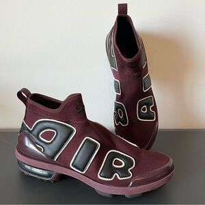 Nike Air Airquent More Uptempo shoes burgundy women’s size 8.5